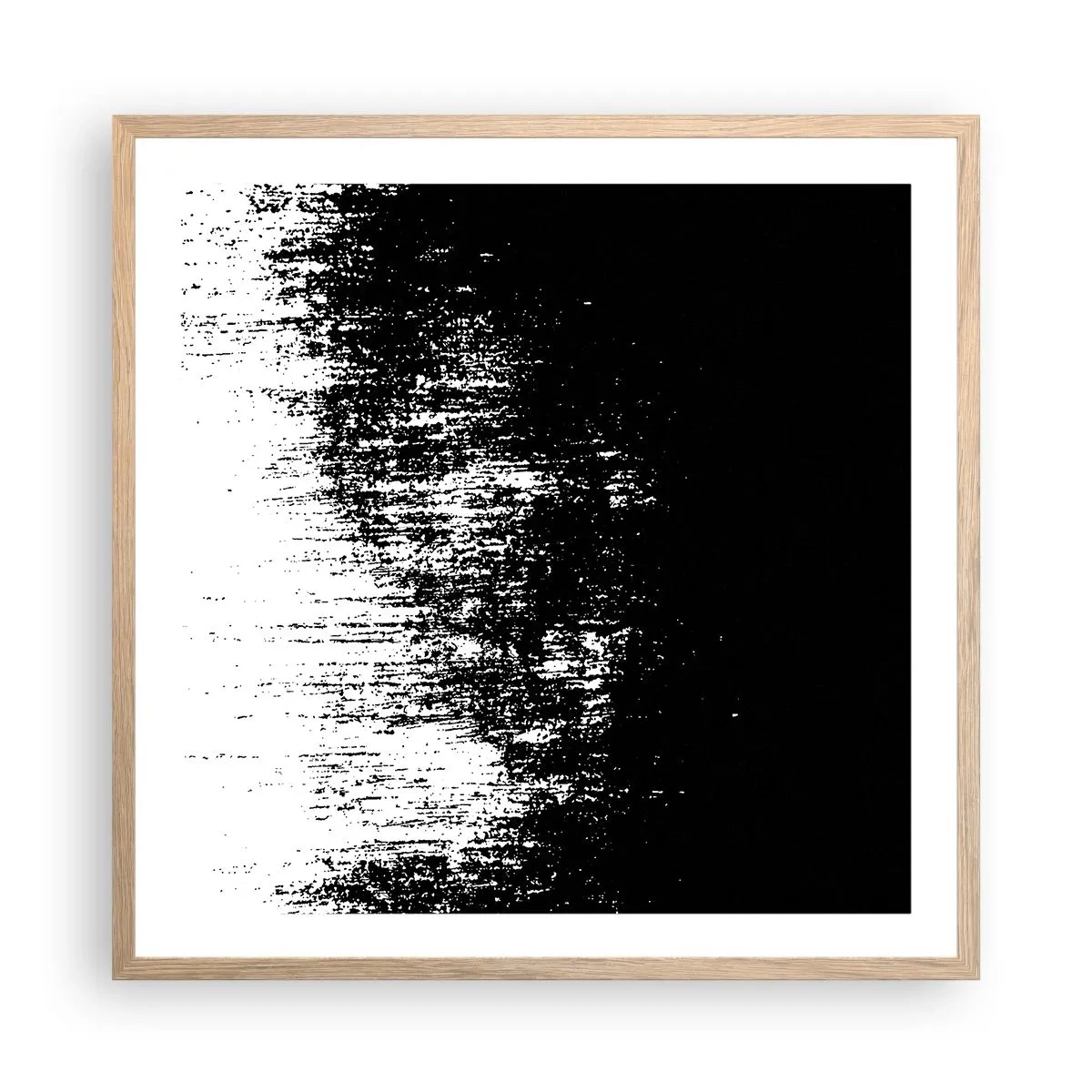Pôster com moldura de carvalho claro - E o vencedor é... - 60x60 cm