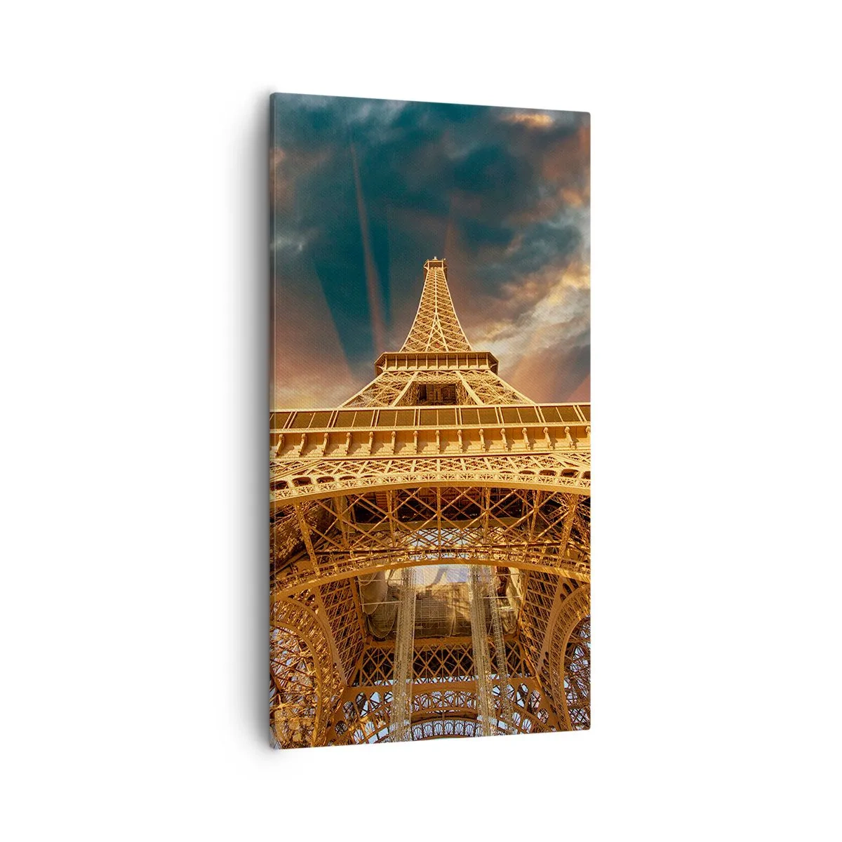 Quadro em tela - Como a humanidade chegou ao céu - 55x100 cm