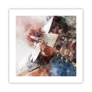 Pôster - E o que acha? - 40x40 cm