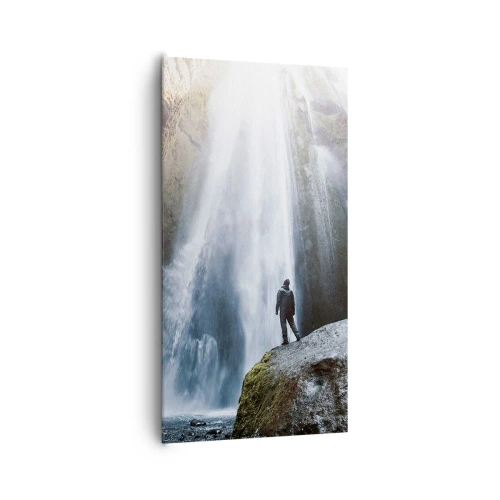 Quadro em tela - Restabelecimento das proporções - 65x120 cm