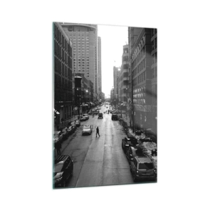 Quadro em vidro - Outro dia como todos os dias - 50x70 cm