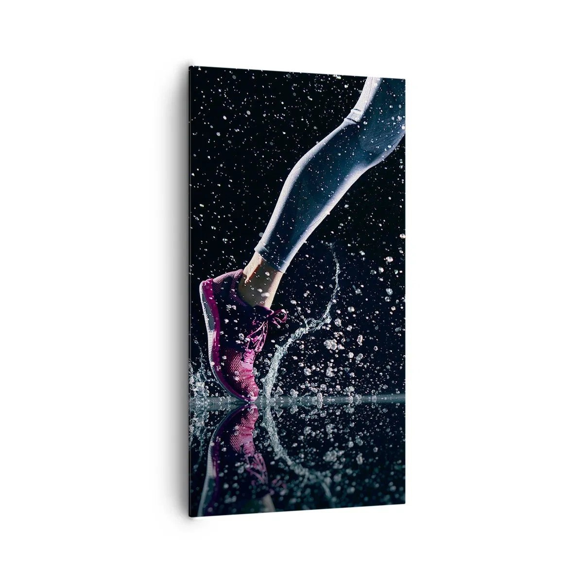 Quadro em tela - Quanta força nas pernas - 65x120 cm