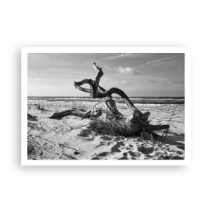 Pôster - Escultura do mar - 100x70 cm