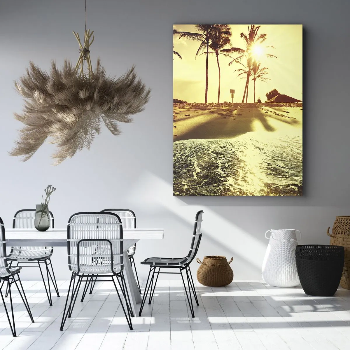 Quadro em tela - Califórnia à tarde - 50x70 cm