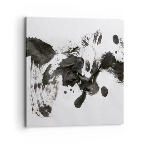 Quadro em tela - Existe um método para a loucura? - 70x70 cm
