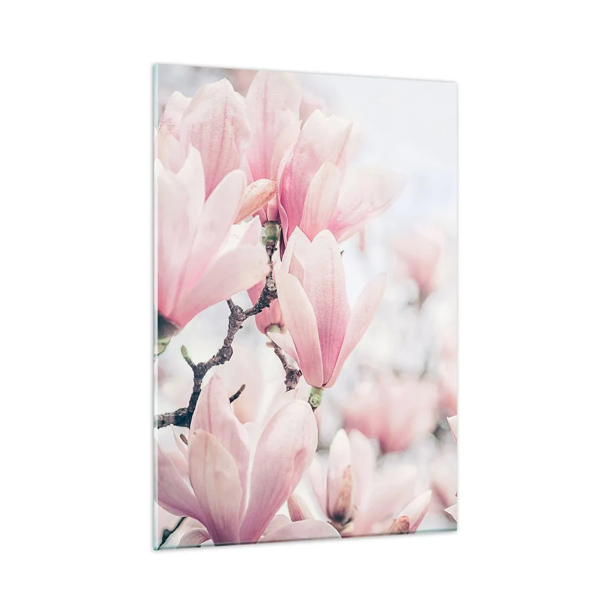 Quadro em vidro - O ideal da subtileza - 50x70 cm