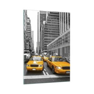 Quadro em vidro - Somos a cor da cidade - 50x70 cm