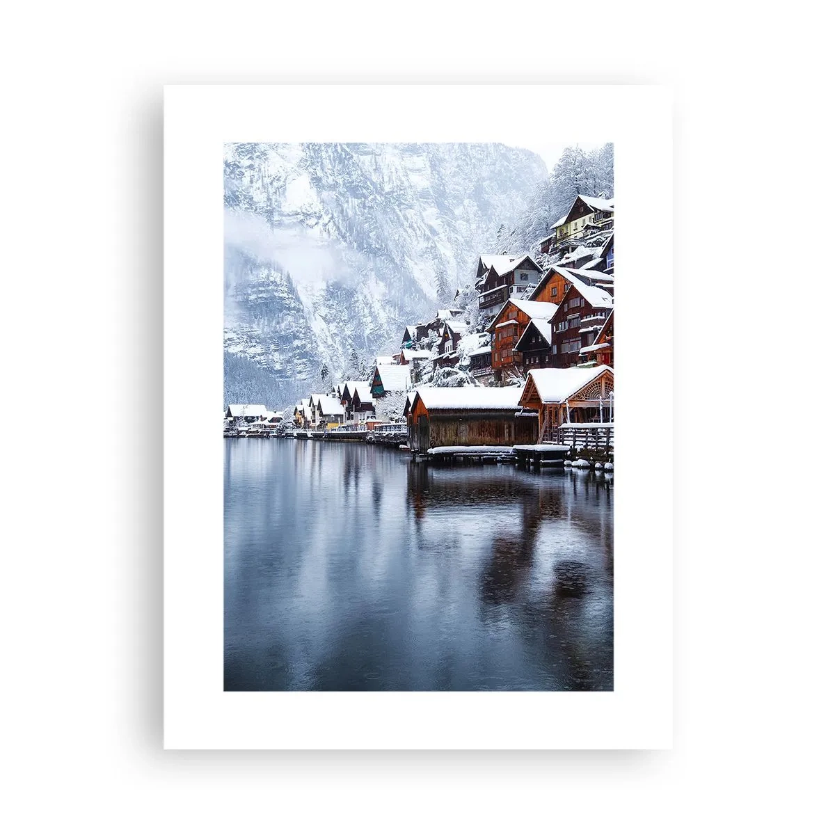Pôster - Na decoração de inverno - 30x40 cm