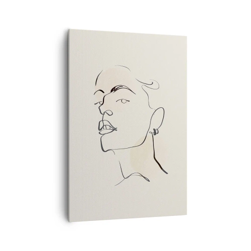 Quadro em tela - Olhar orgulhoso - 70x100 cm