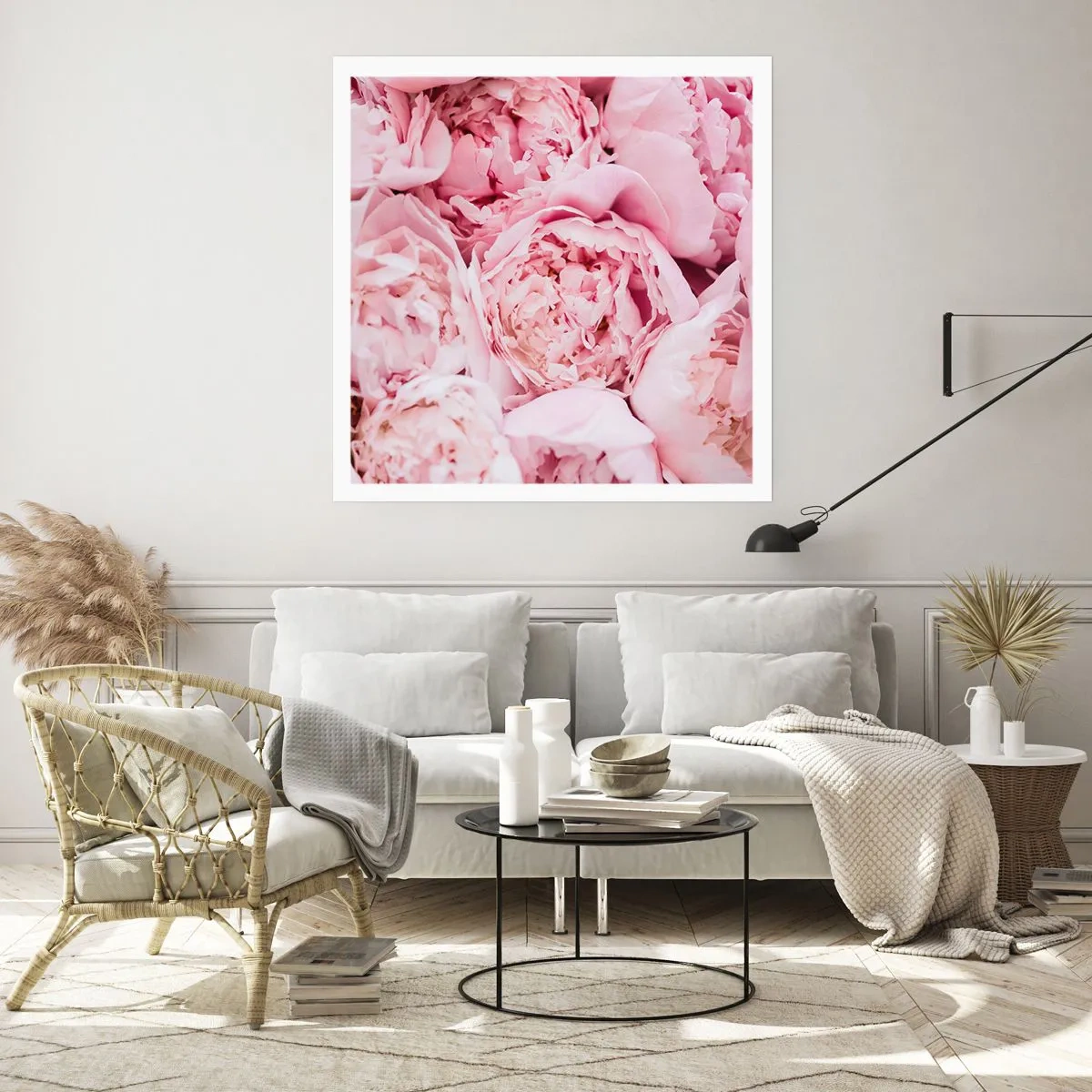 Pôster - Aconchego e perfume - 50x50 cm