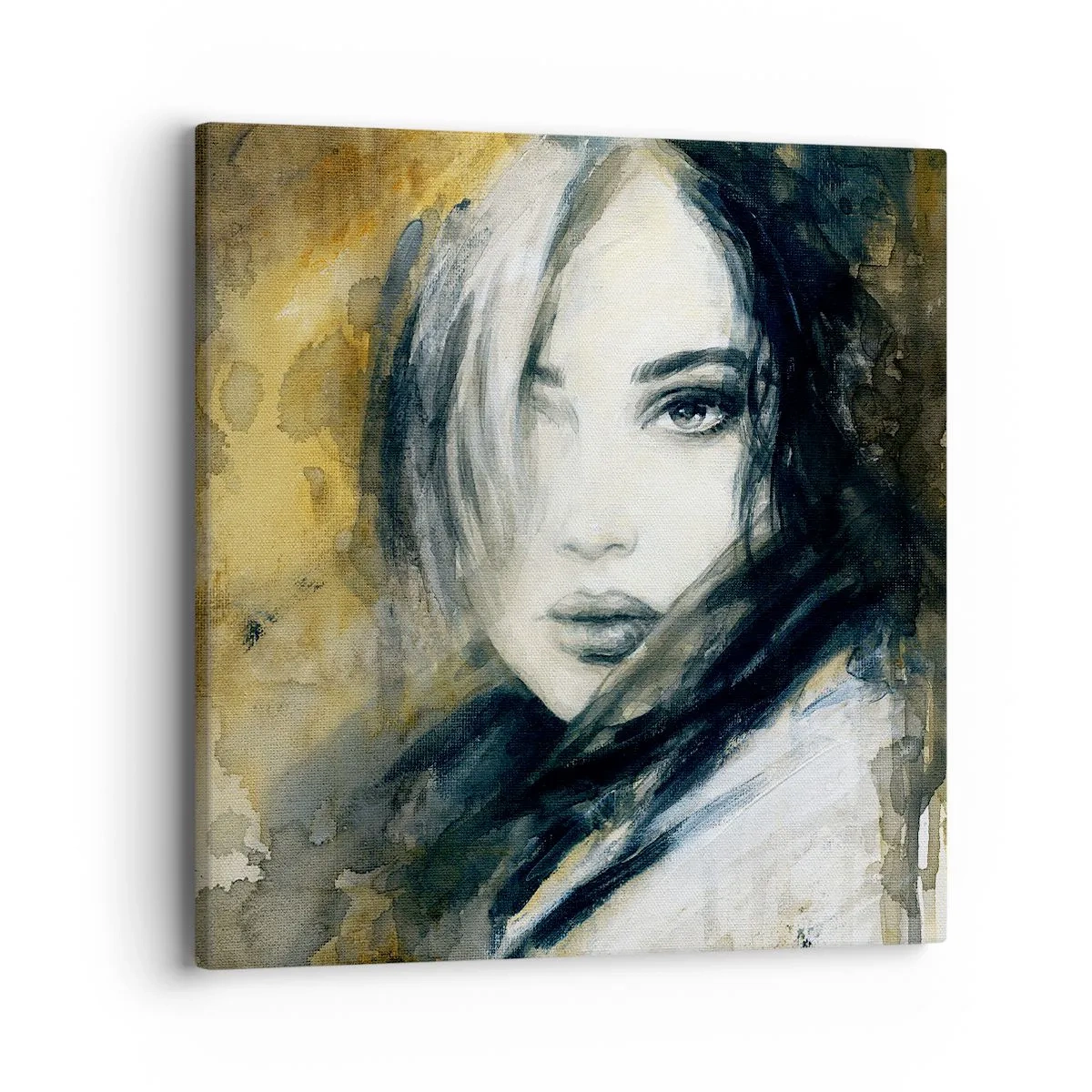 Quadro em tela - Mais inocente ou sensual? - 40x40 cm