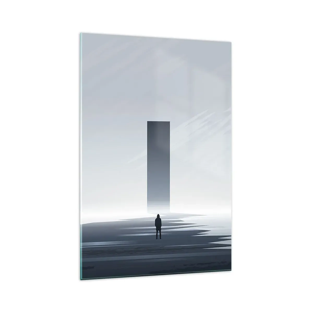 Quadro em vidro - Oportunidade ou ameaça? - 70x100 cm