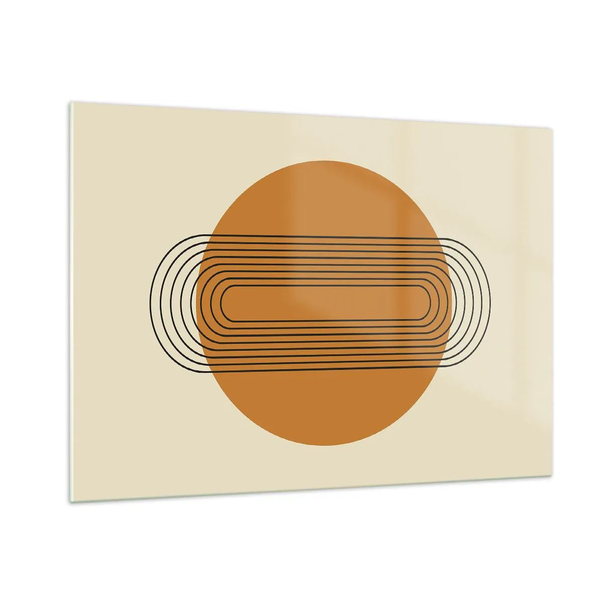 Quadro em vidro - O plano perfeito - 100x70 cm