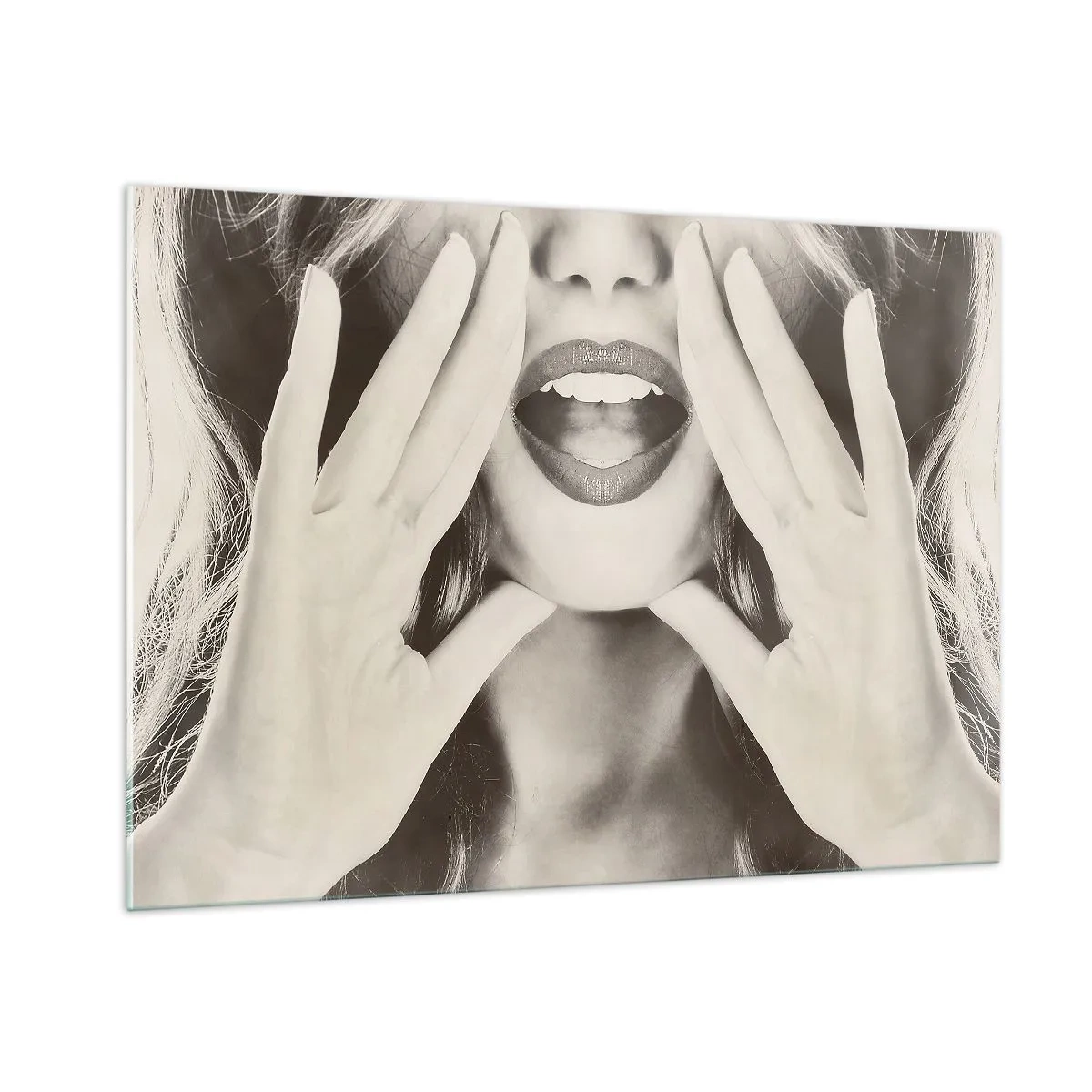 Quadro em vidro - Já vou! - 100x70 cm