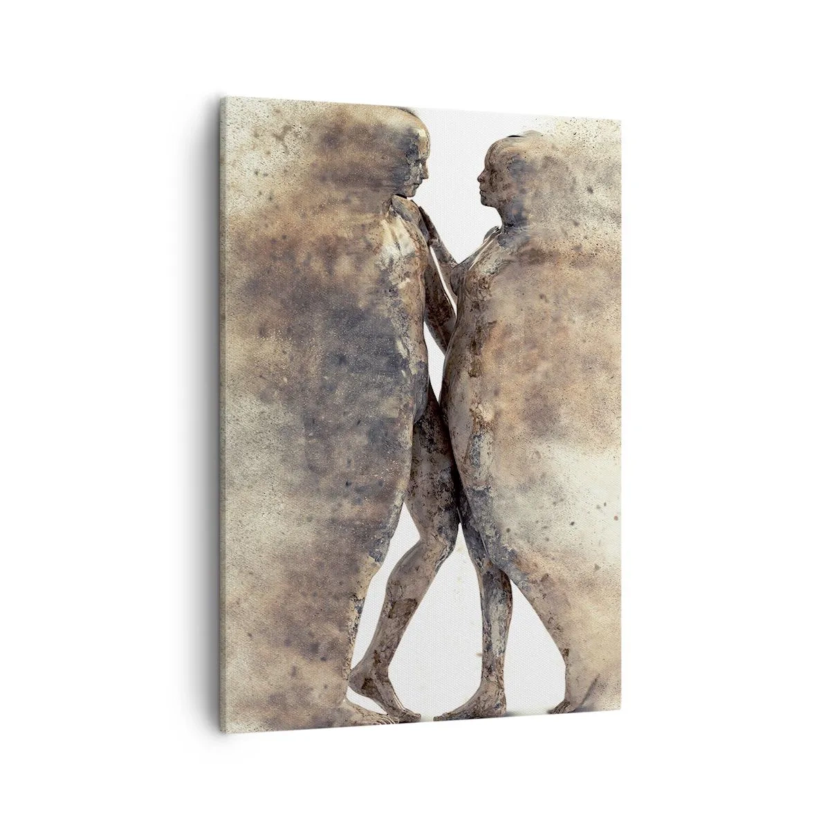 Quadro em tela - Do pó vieram para amar - 50x70 cm