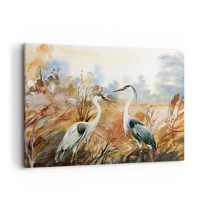 Quadro em tela - Para onde ir no outono? - 100x70 cm