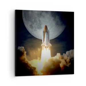 Quadro em tela - O início de uma aventura sobrenatural - 50x50 cm