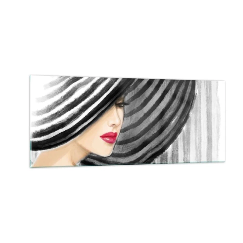 Quadro em vidro - Onde encontrar-te? - 100x40 cm