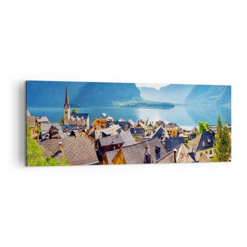 Quadro em tela - Não poderia ser mais pitoresco - 140x50 cm