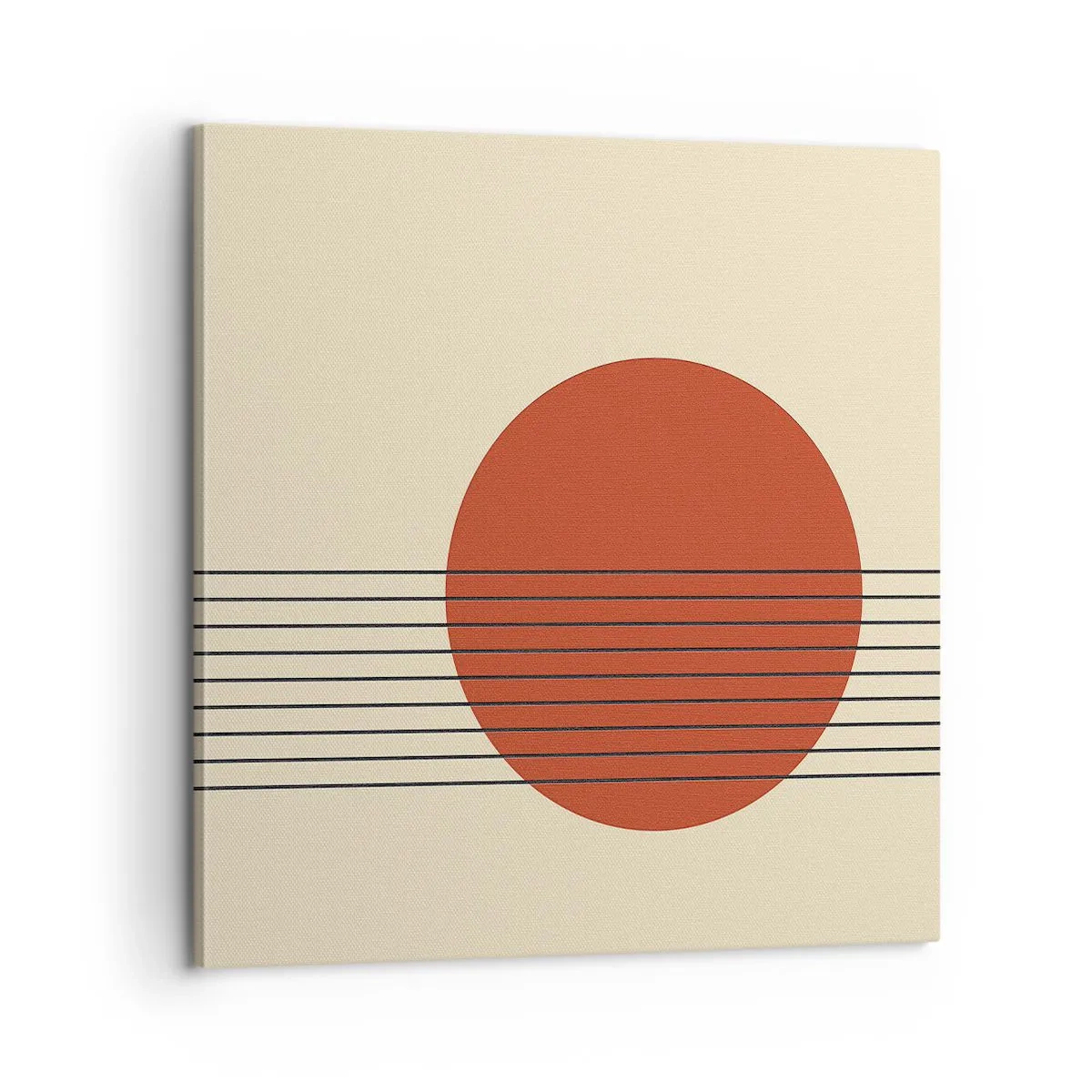 Quadro em tela - Em círculo e mais além - 60x60 cm