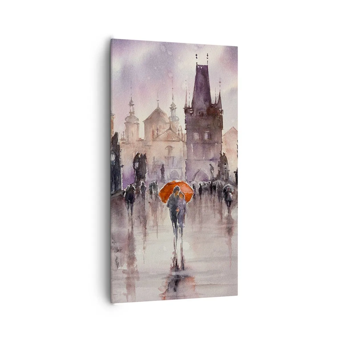 Quadro em tela - Pessoas não mudam - 65x120 cm