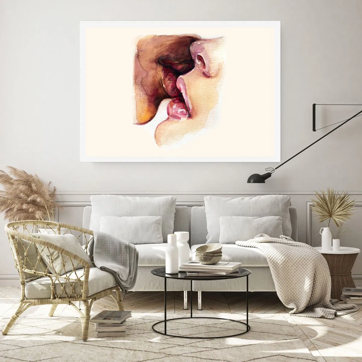 Pôster - Como a noite e o dia, a terra e o céu - 100x70 cm