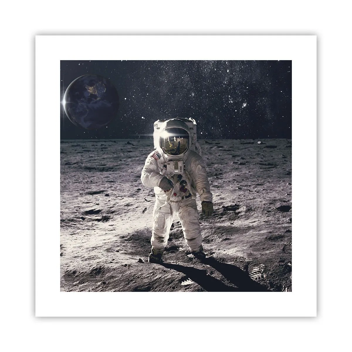 Pôster - Saudações da Lua - 40x40 cm