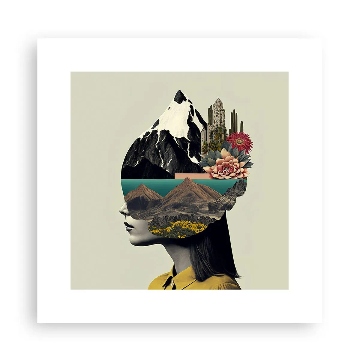 Pôster - Mulher – sempre um mistério - 30x30 cm