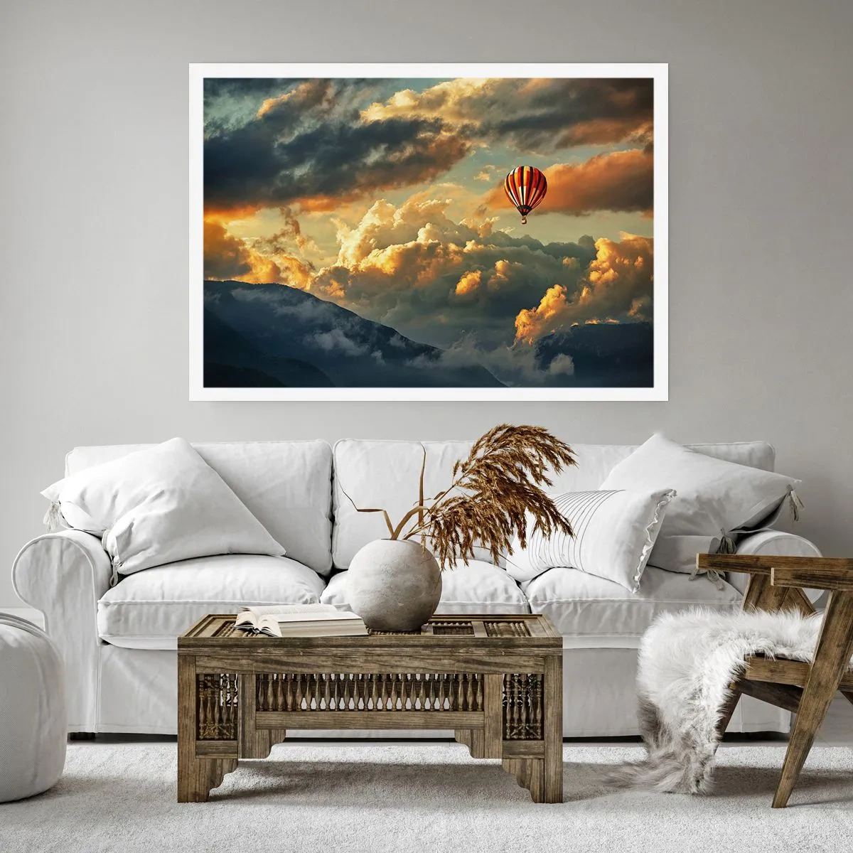 Pôster - Eu voo porque sou livre - 70x50 cm