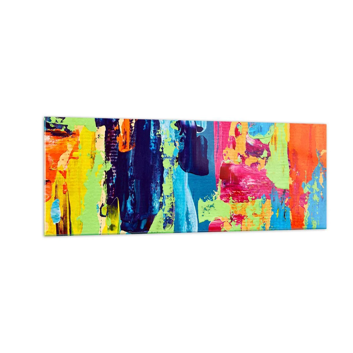 Quadro em vidro - A vida é bela! - 140x50 cm