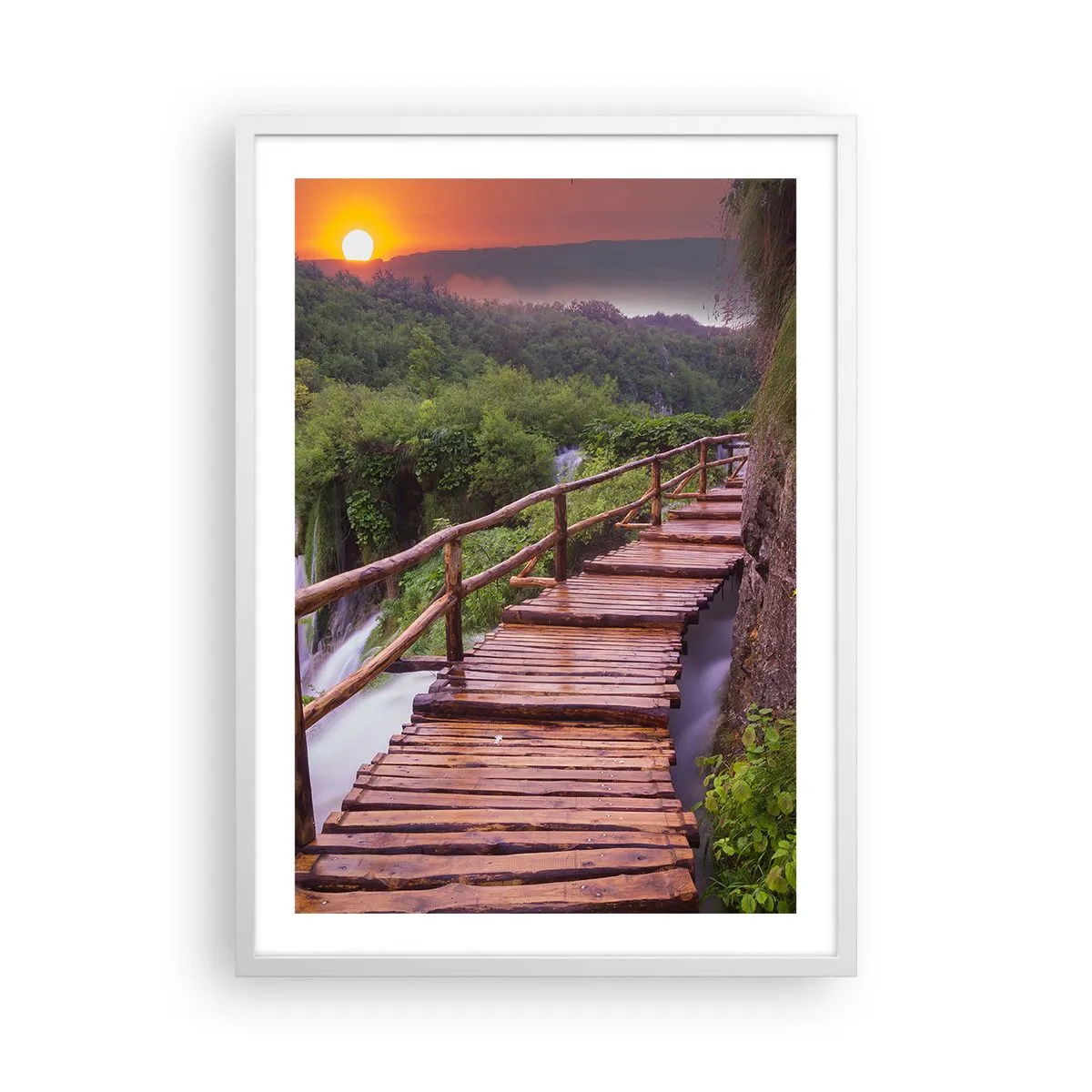 Pôster em moldura branca - Beleza inacreditável - 50x70 cm