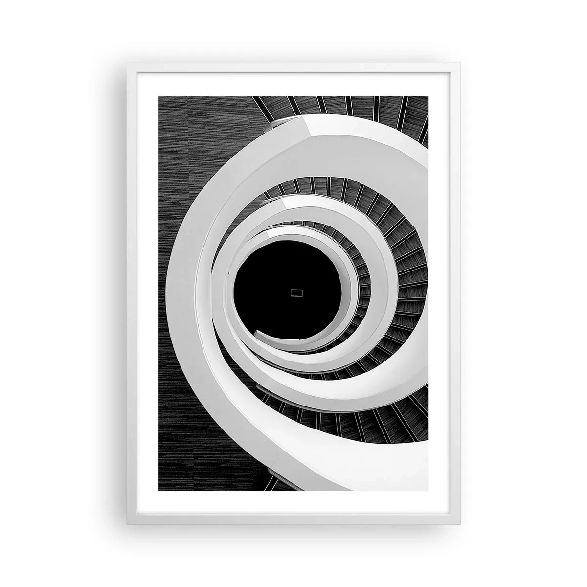 Pôster em moldura branca - Ao âmago - 50x70 cm