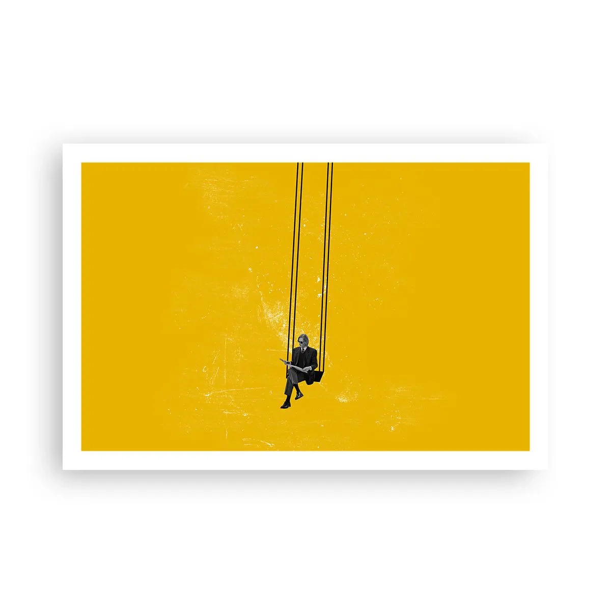 Pôster - Dia como todos os dias - 91x61 cm