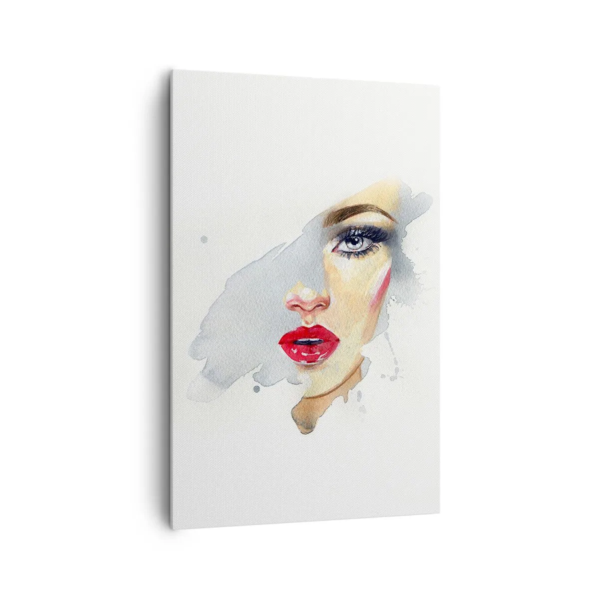 Quadro em tela - Reflexão numa gota de água - 80x120 cm