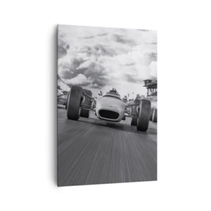 Quadro em tela - O ronco do motor - 70x100 cm