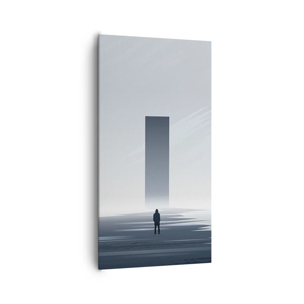 Quadro em tela - Oportunidade ou ameaça? - 65x120 cm