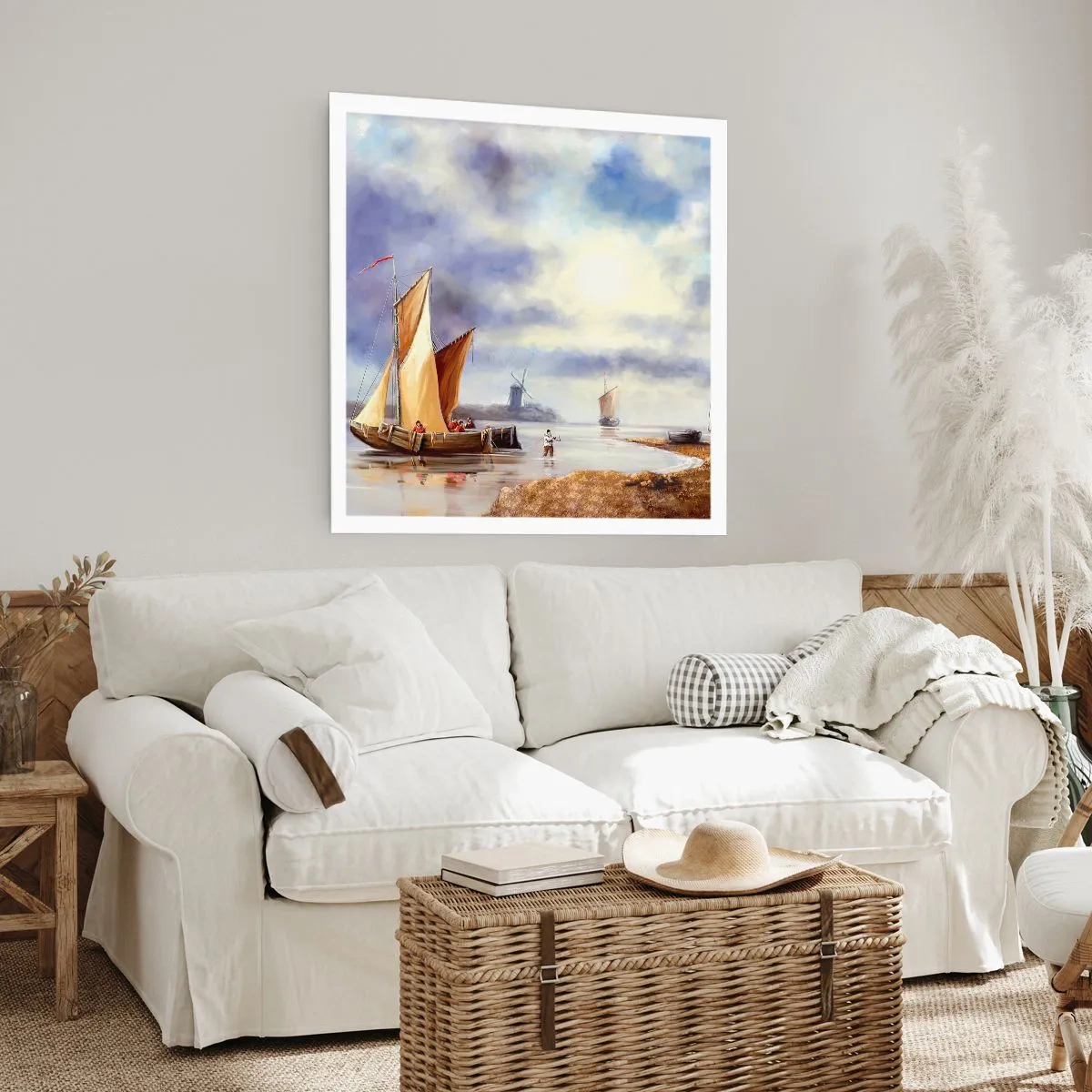 Pôster - O regresso dos marinheiros - 50x50 cm