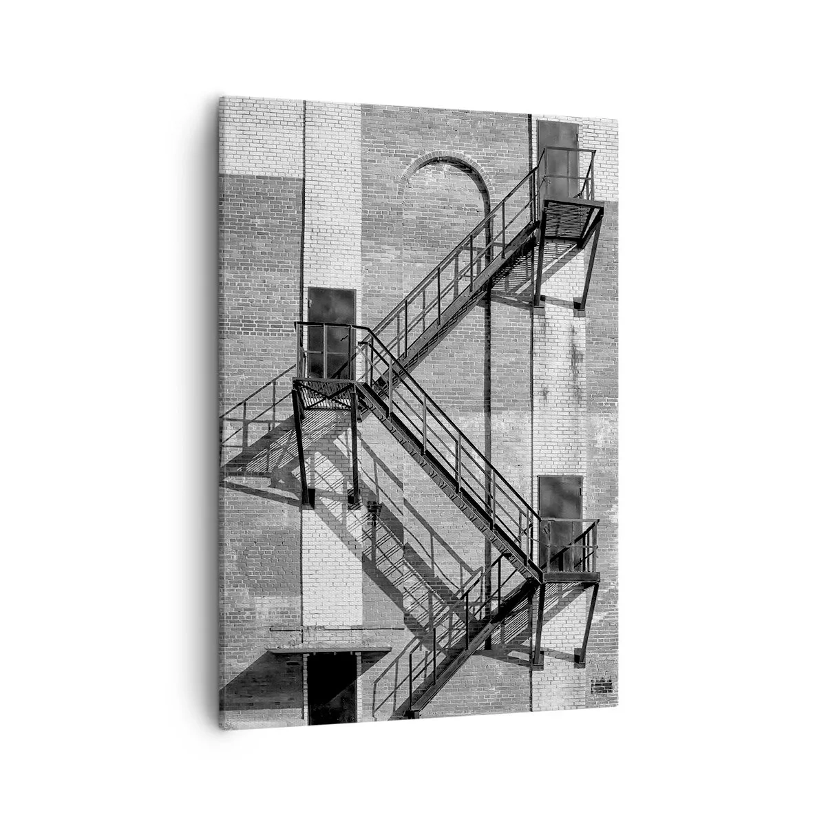 Quadro em tela - Estilo industrial - 50x70 cm