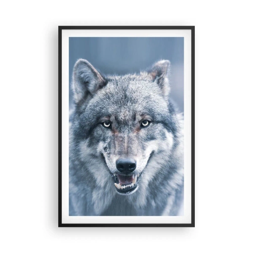 Pôster com moldura preta - Vai aceitar o desafio? - 61x91 cm