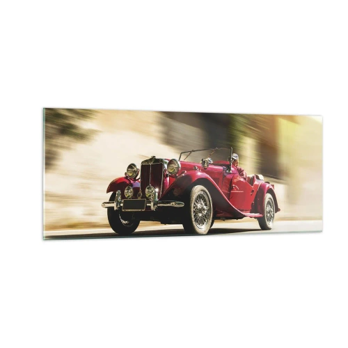 Quadro em vidro - Mais bonita que a Vitória de Samotrácia - 100x40 cm