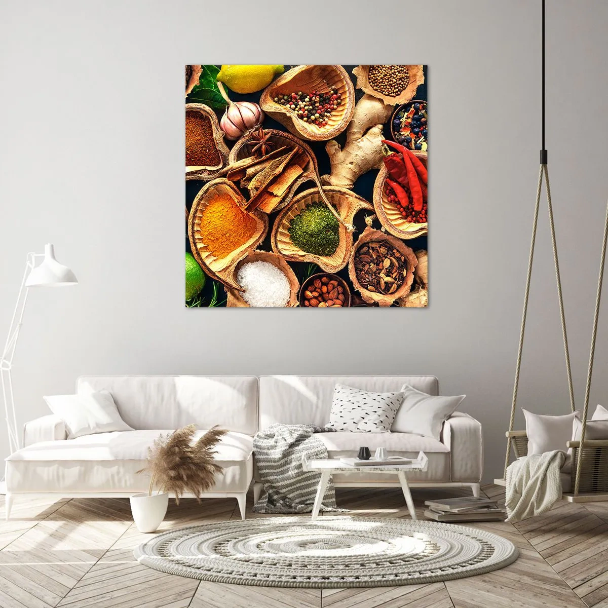 Quadro em tela - Leve o que quiser - 30x30 cm