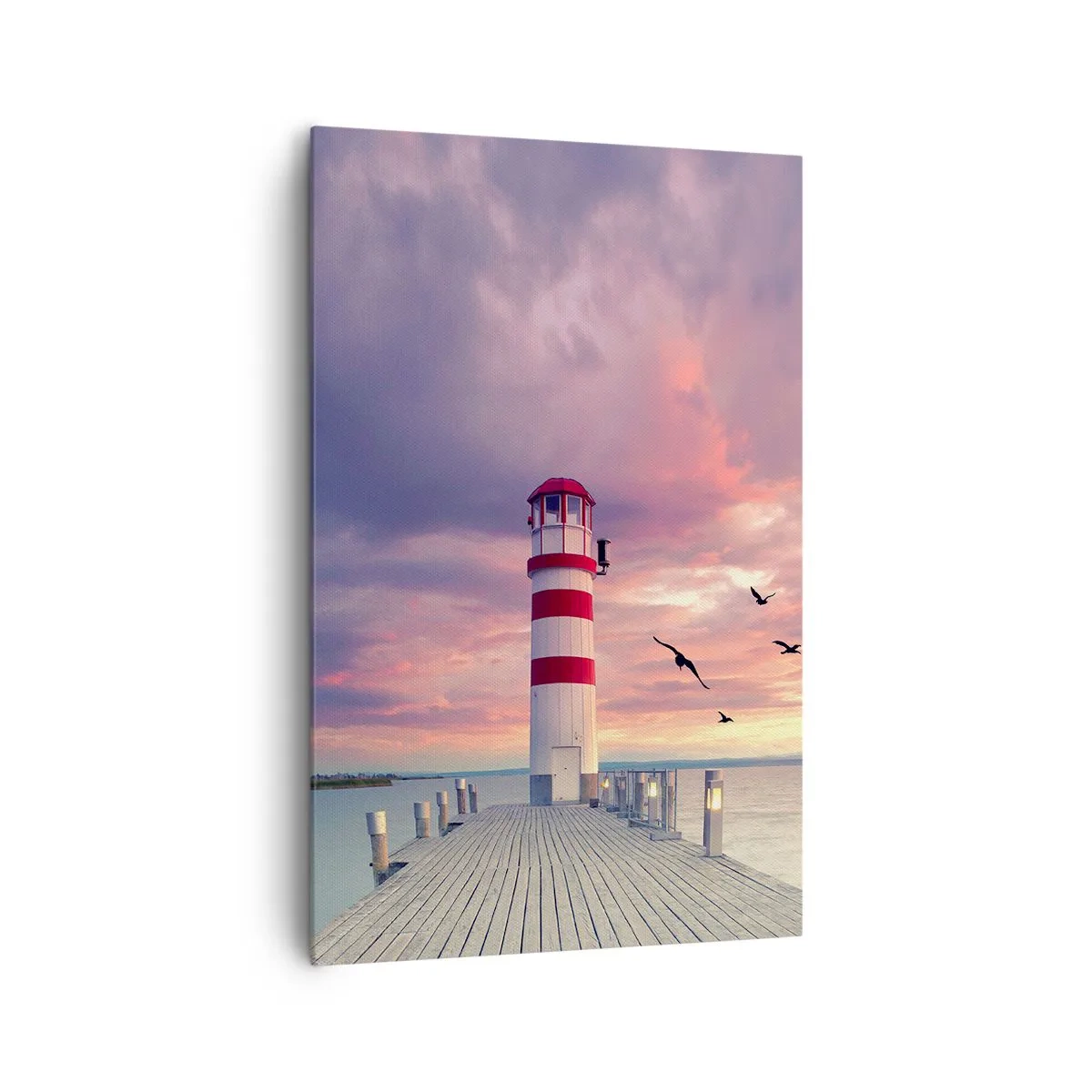 Quadro em tela - Hora de ir ao porto - 80x120 cm