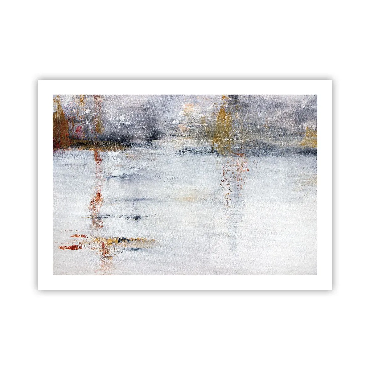 Pôster - Atrás da cortina de ar - 70x50 cm