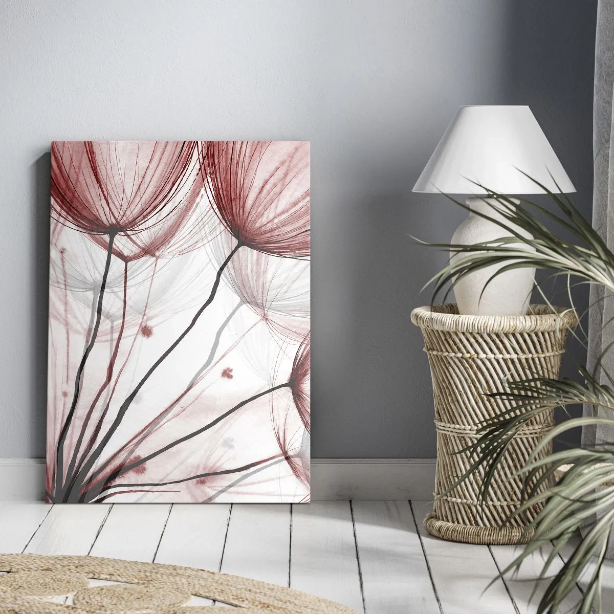 Quadro em tela - Antes da partida - 70x100 cm