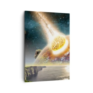Quadro em tela - Drama espacial - 50x70 cm