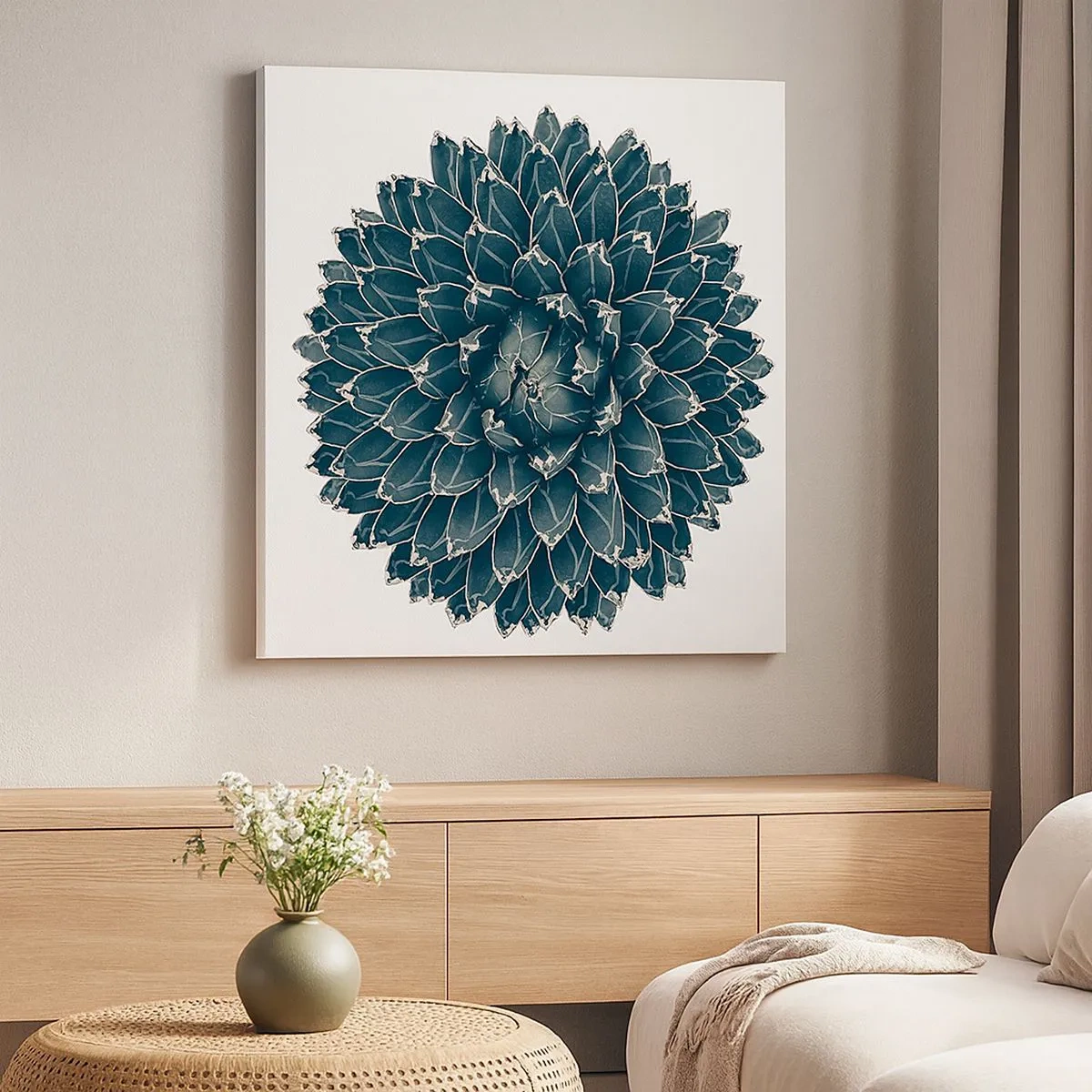 Quadro em tela - Estrela do Deserto - 30x30 cm