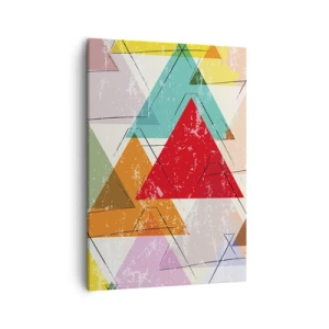 Quadro em tela - Três por três - 50x70 cm