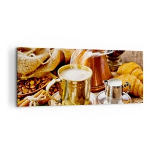 Quadro em tela - Bons dias! - 100x40 cm