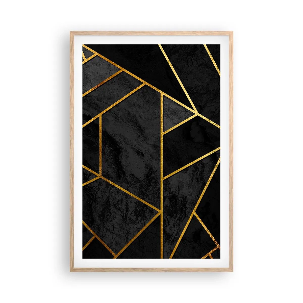 Pôster com moldura de carvalho claro - Escuridão e esplendor - 61x91 cm