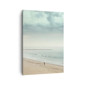 Quadro em tela - Em busca da paz - 50x70 cm